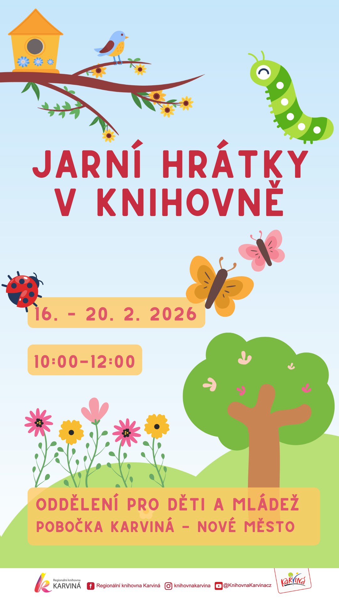Jarní hrátky v knihovně
